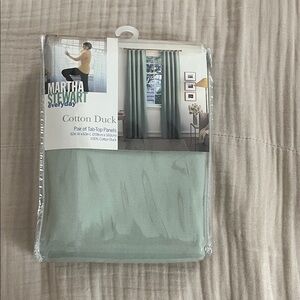 Martha Stewart Everyday Cotton Duck Panels in Soft Green